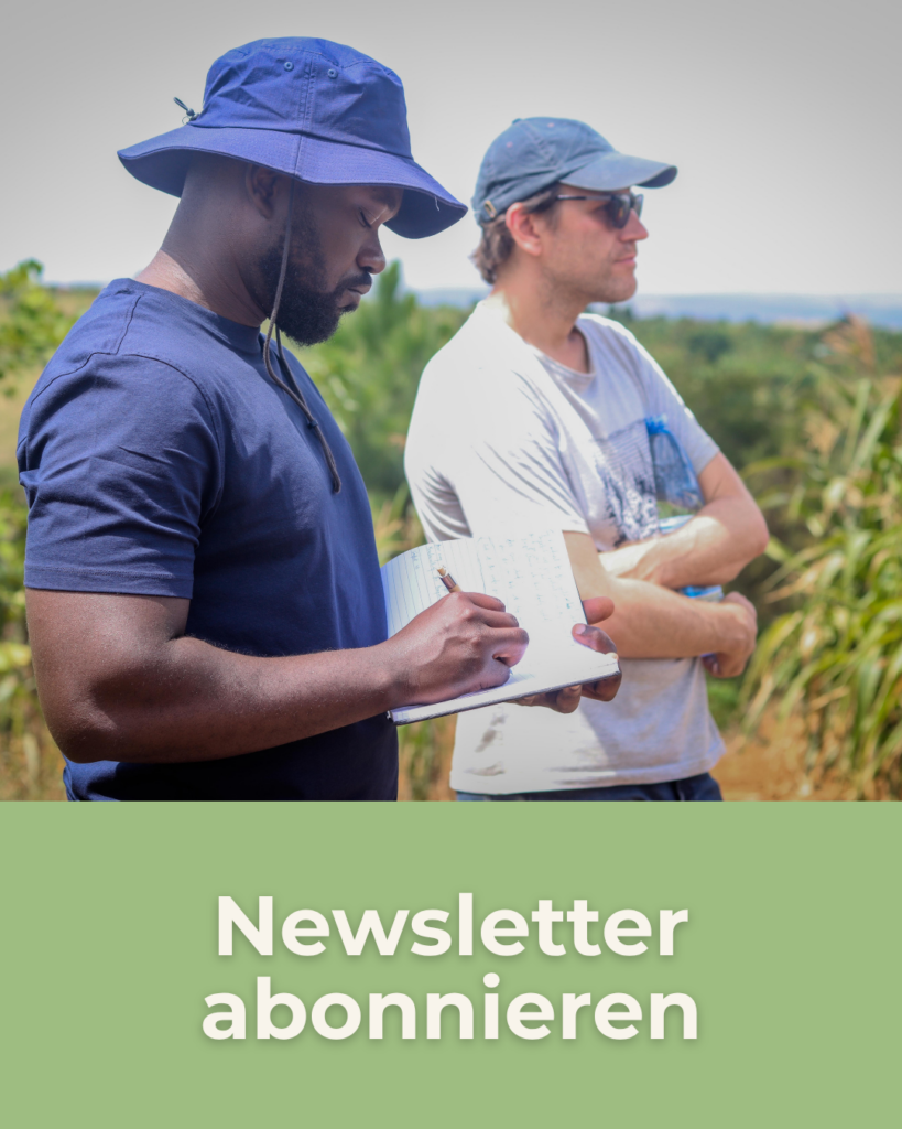 Abonniere unseren Newsletter, um News und Transparenz zu unserer Projektarbeit zu erhalten.