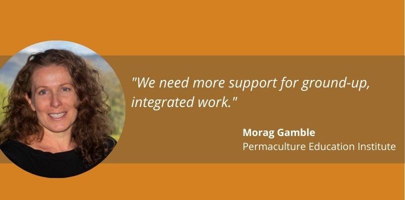 Morag Gamble, Permaculture Education Institute