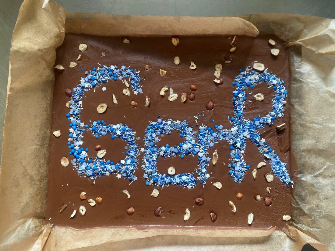 Bio-Kuchen auf dem Sommerfest des regenerativen Vereins GenR