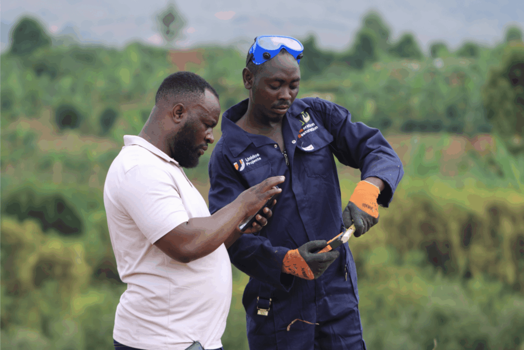 Producing biochar for climate action and income opportunities for refugees