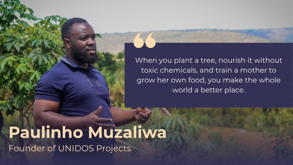 A hopeful statement from Paulinho Muzaliwa, founder of UNIDOS, Generation Restoration’s partner project.