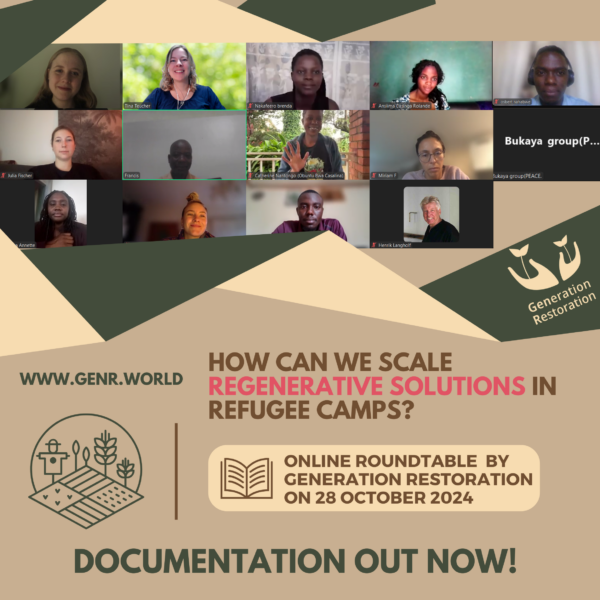 Roundtable event on "How can we scale regenerative Solutions in refugee camps?"